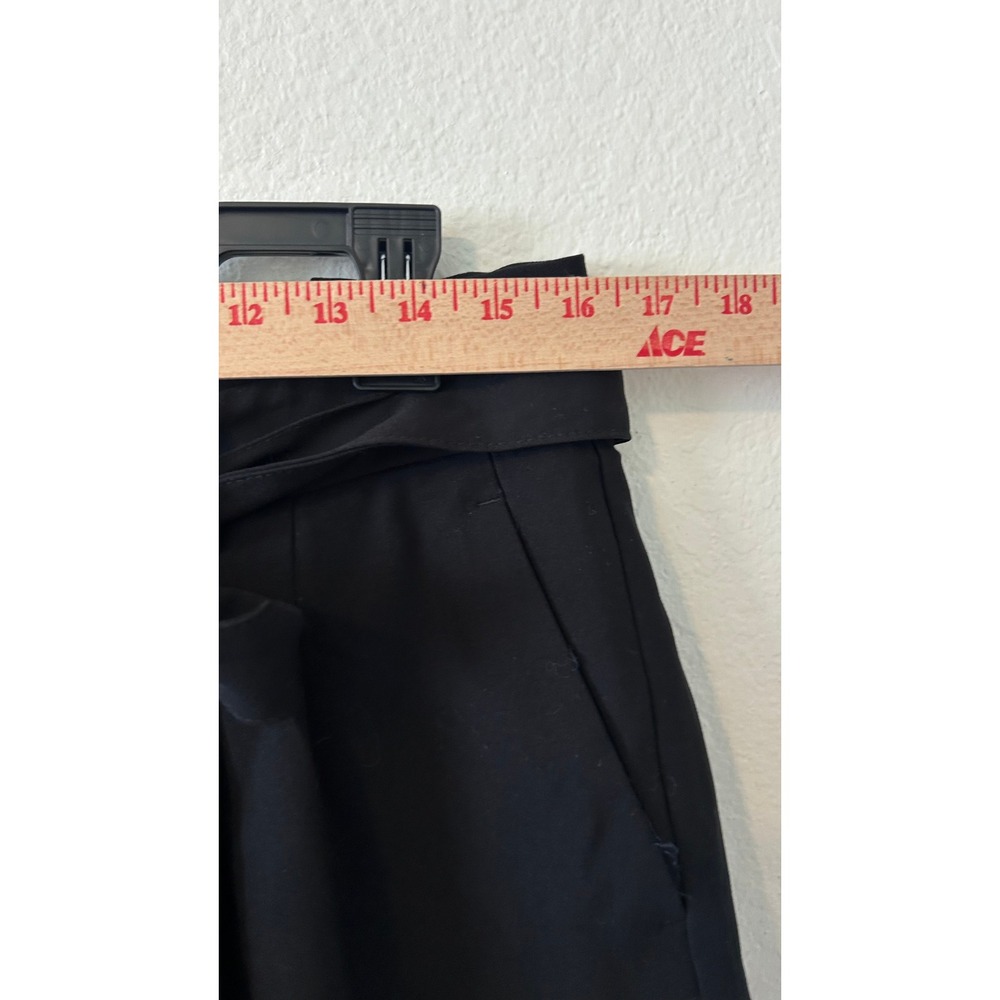 Banana Republic Black Tie Waist Paperbag Shorts SZ 10 High Rise Dressy - Picture 5 of 7